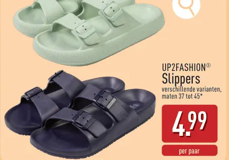 Promotie: Slippers