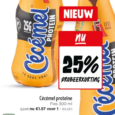 Promotie: Cécémel proteïne