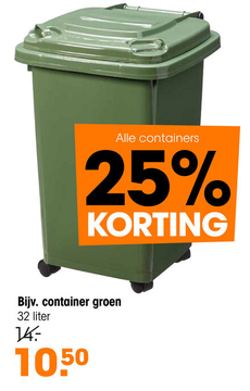 Aanbieding: Container Antraciet 60 l