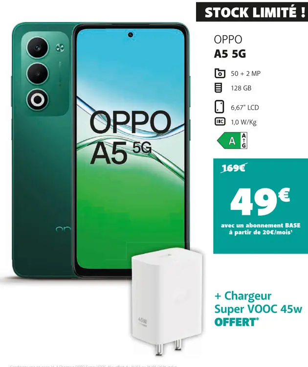 Offre: A5 5g