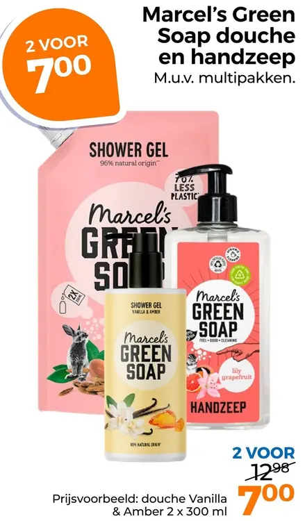 Aanbieding: Douche en handzeep