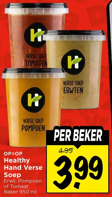 Aanbieding: Healthy Hand Verse Soep