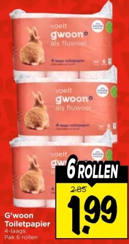 Aanbieding: Toiletpapier