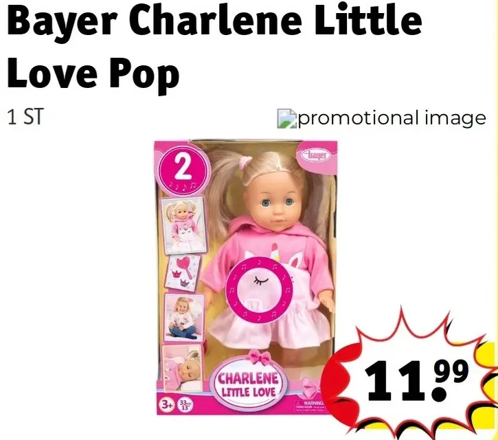Promotie: Charlene Little Love Pop