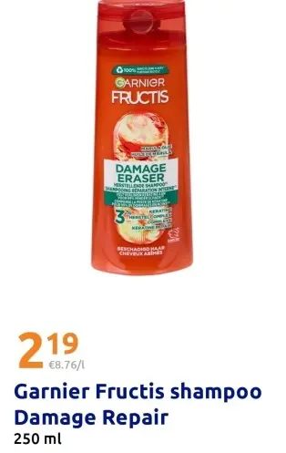 Promotie: Garnier Fructis shampoo Damage Repair
