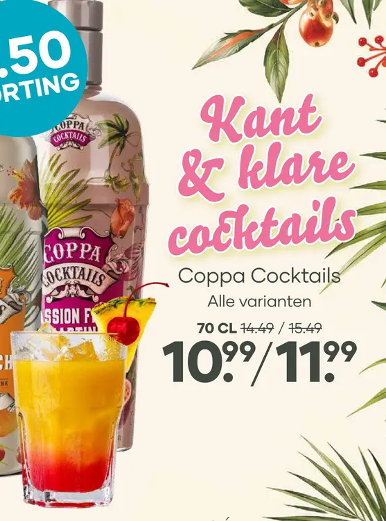 Aanbieding: Coppa Cocktails Passion Fruit Martini