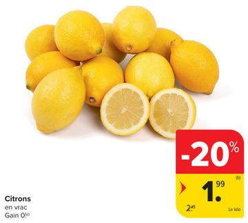 Offre: Citron