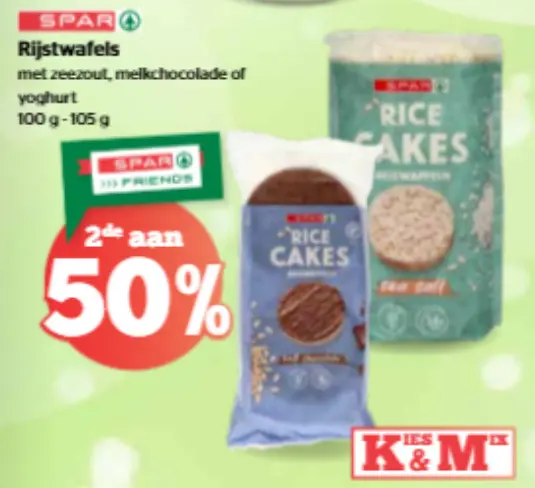Promotie: Rijstwafels