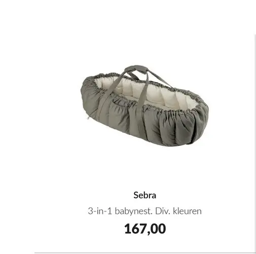 Aanbieding: babynest