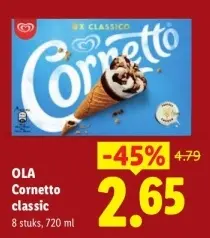 Aanbieding: Cornetto classic