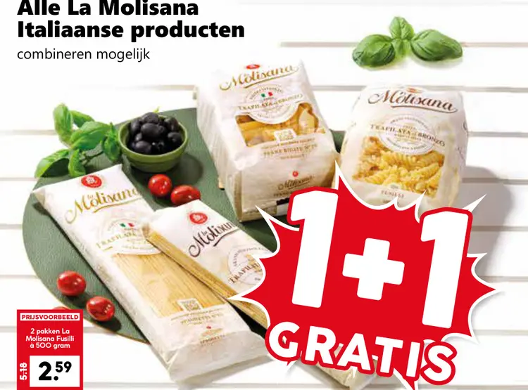 Aanbieding: La Molisana Italiaanse producten