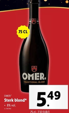 Aanbieding: OMER Sterk blond