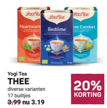 Aanbieding: Thee