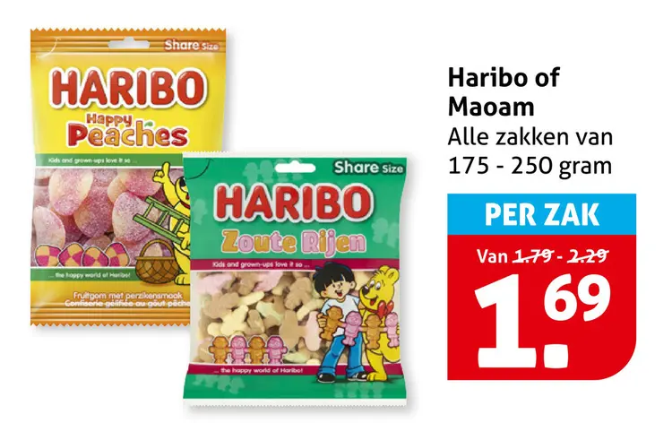Aanbieding: Haribo of Maoam