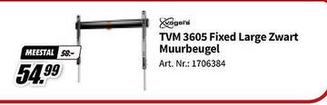 Aanbieding: vogel's TVM 3605 Fixed Large Zwart Muurbeugel