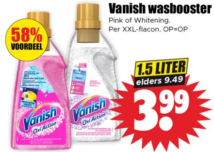 Aanbieding: Wasbooster