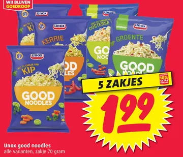 Aanbieding: Unox good noodles