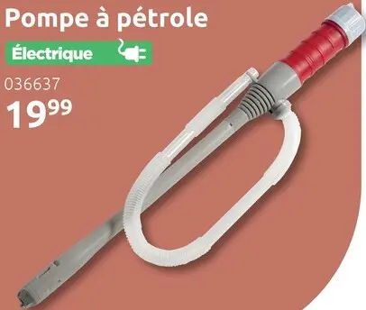 Offre: Pompe à pétrole électrique