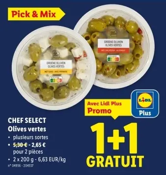 Offre: Olives vertes