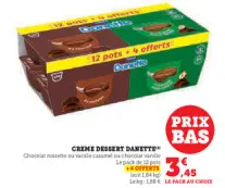 Aanbieding: Creme dessert