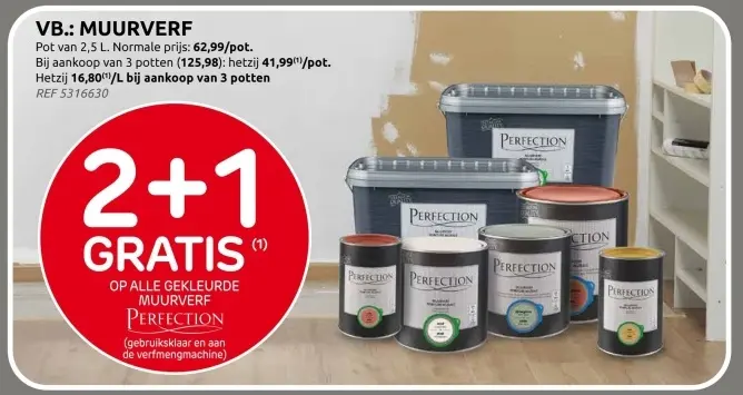 Promotie: Muurverf