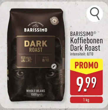 Promotie: Koffiebonen Dark Roast