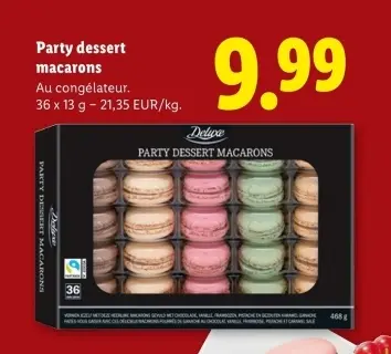 Offre: Party dessert macarons