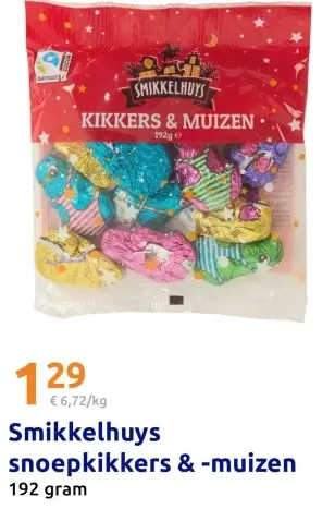 Aanbieding: snoepkikkers & -muizen