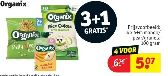 Promotie: Organix