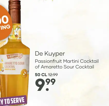 Aanbieding: Amaretto Sour Cocktail