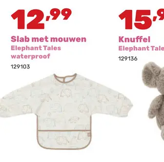 Promotie: Slab met mouwen