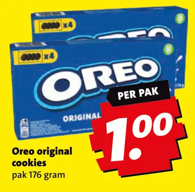 Aanbieding: Oreo original cookies