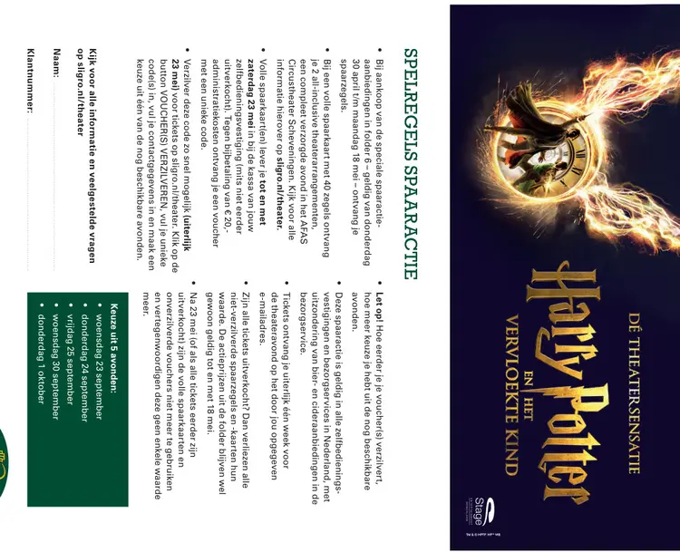 Aanbieding: Harry Potter en het Vervloekte Kind