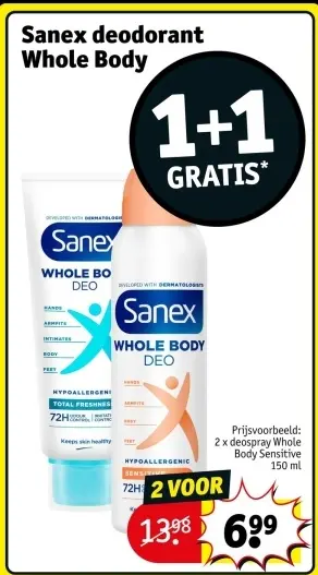 Promotie: Sanex deodorant