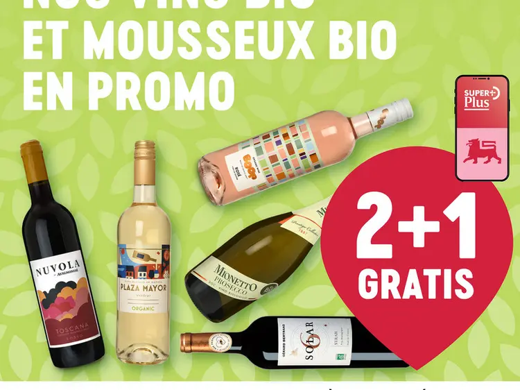 Offre: Vins et Mousseux Bio