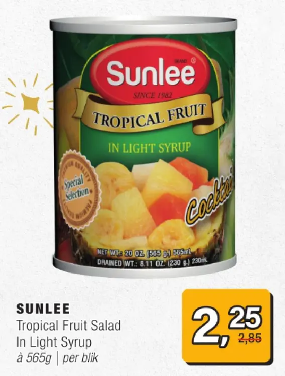 Aanbieding: Tropical Fruit Salad