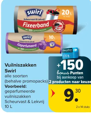 Promotie: Vuilniszakken