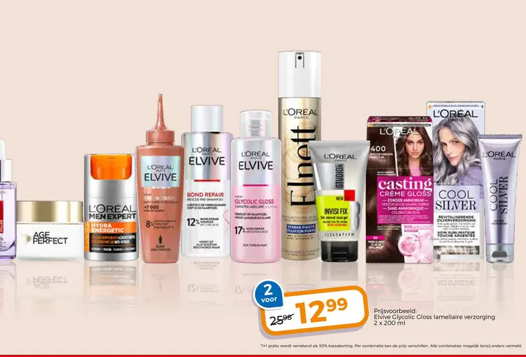 Aanbieding: 1+1 L'Oréal Paris