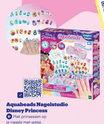 Aanbieding: Aquabeads Nagelstudio Disney Princess