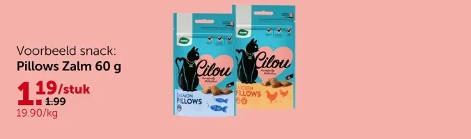 Promotie: Cilou Pillows Zalm