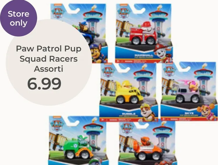 Aanbieding: Pup Squad Racers Assorti