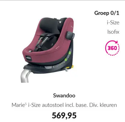 Aanbieding: Marie i-Size autostoel