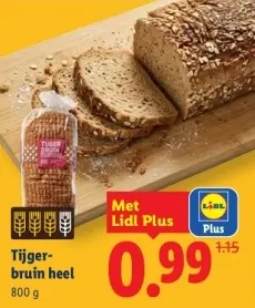 Aanbieding: Tijger-bruin heel