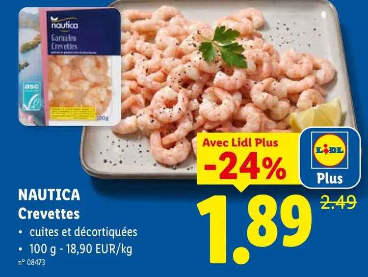 Offre: Crevettes