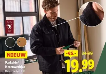 Aanbieding: Herenwerkjas
