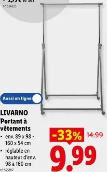 Offre: Portant à vêtements