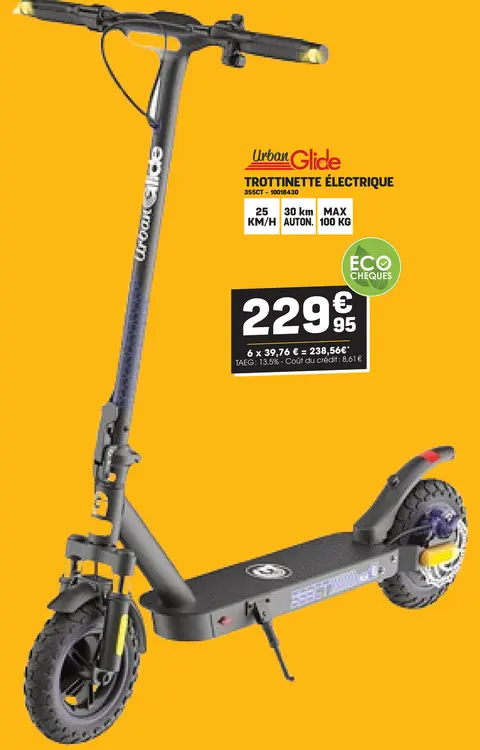 Offre: Trottinette électrique