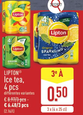 Offre: Lipton Ice tea
