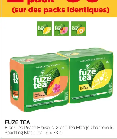 Offre: Fuze tea
