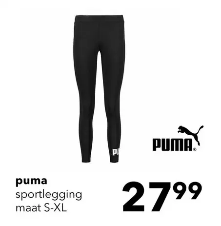 Aanbieding: Puma ESS No. 1 Logo dames sportlegging zwart